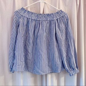 Rag & Bone off the shoulder top